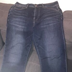 Express Dark Indigo Relaxed Jeans